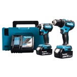 Makita DLX2289TJ Combokit 18V 2x5,0Ah Li-ion (DDF485+DTD153)